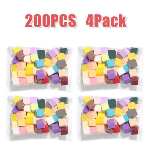 LINMANDA 50Pcs Soft Nail Sponges for Nail Art Sponges With Grabbing - Shemen Beauty