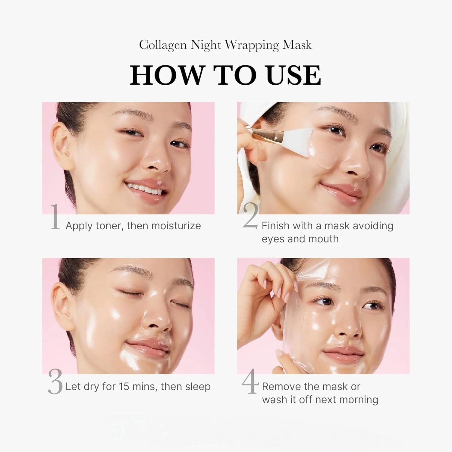 Medicube Hot Sale Oem Night Wrapping FacialMask Exfoliating Elastic Moisturizing Facial Care Reduces Shine Hydrolyzed Collagen - Shemen Beauty