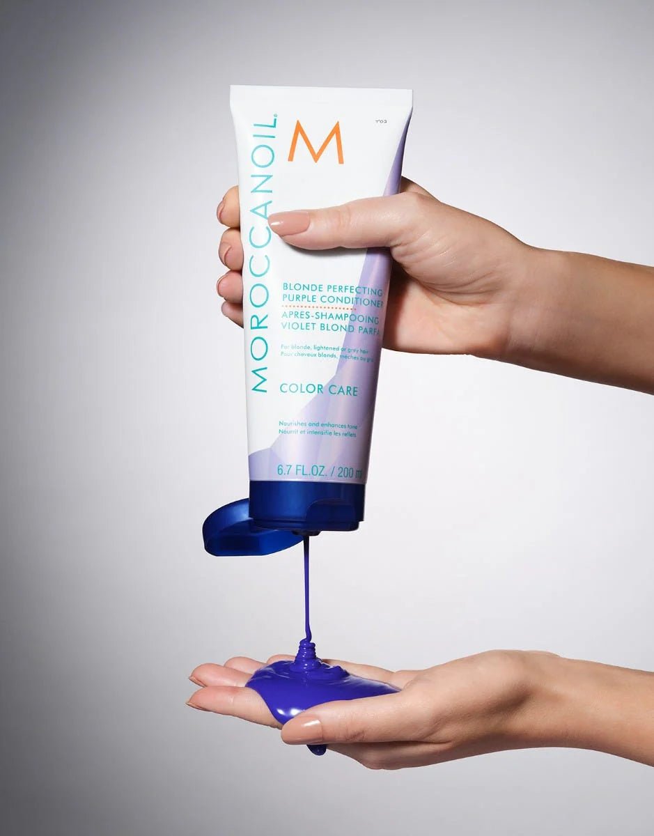 Moroccanoil Blonde Perfecting Purple Conditioner - Shemen Beauty