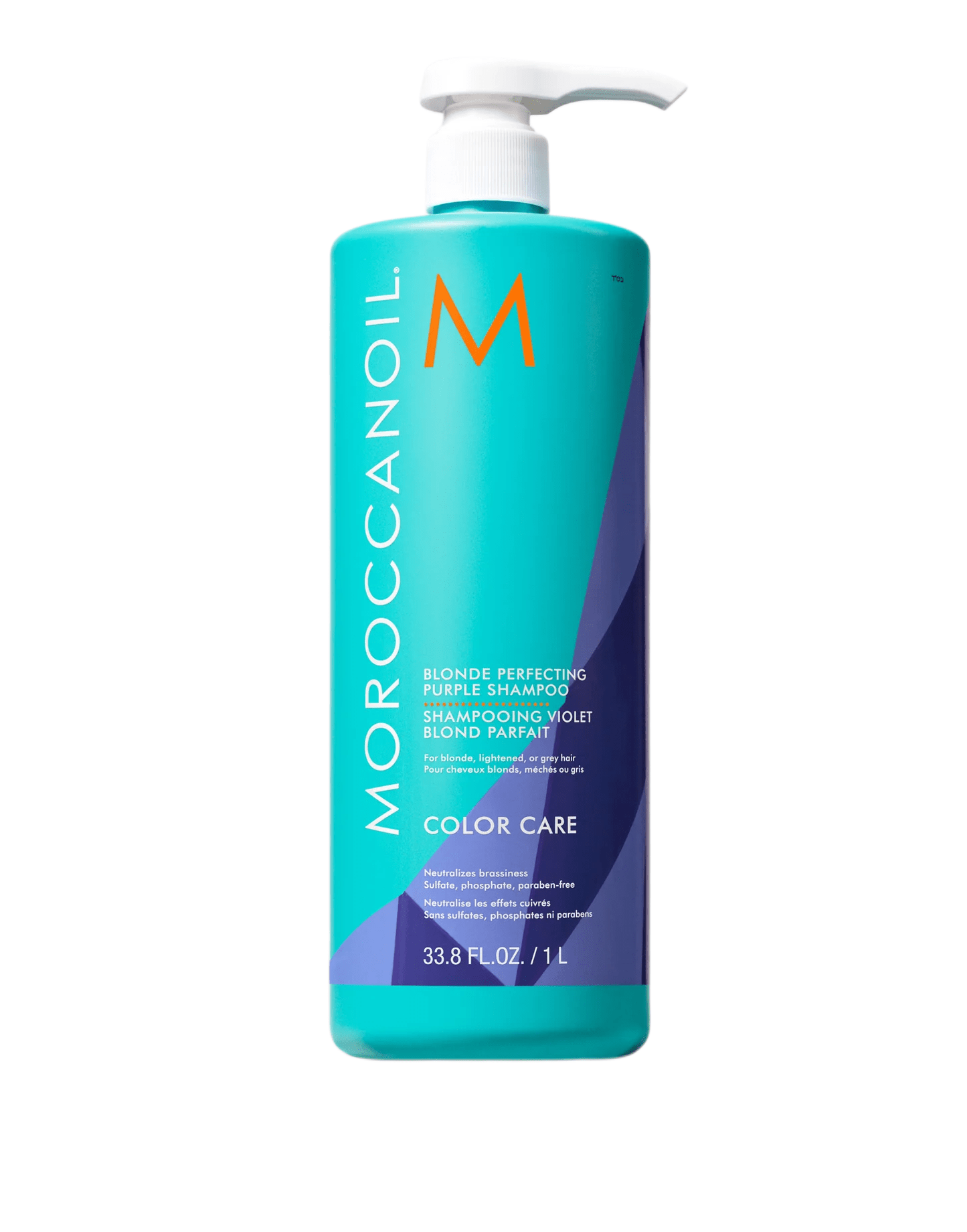 Moroccanoil Blonde Perfecting Purple Shampoo - Shemen Beauty