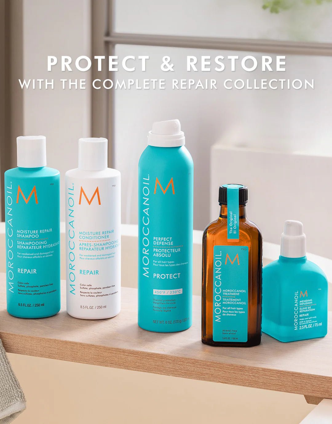 Moroccanoil Perfect Defense Heat Protectant - Shemen Beauty