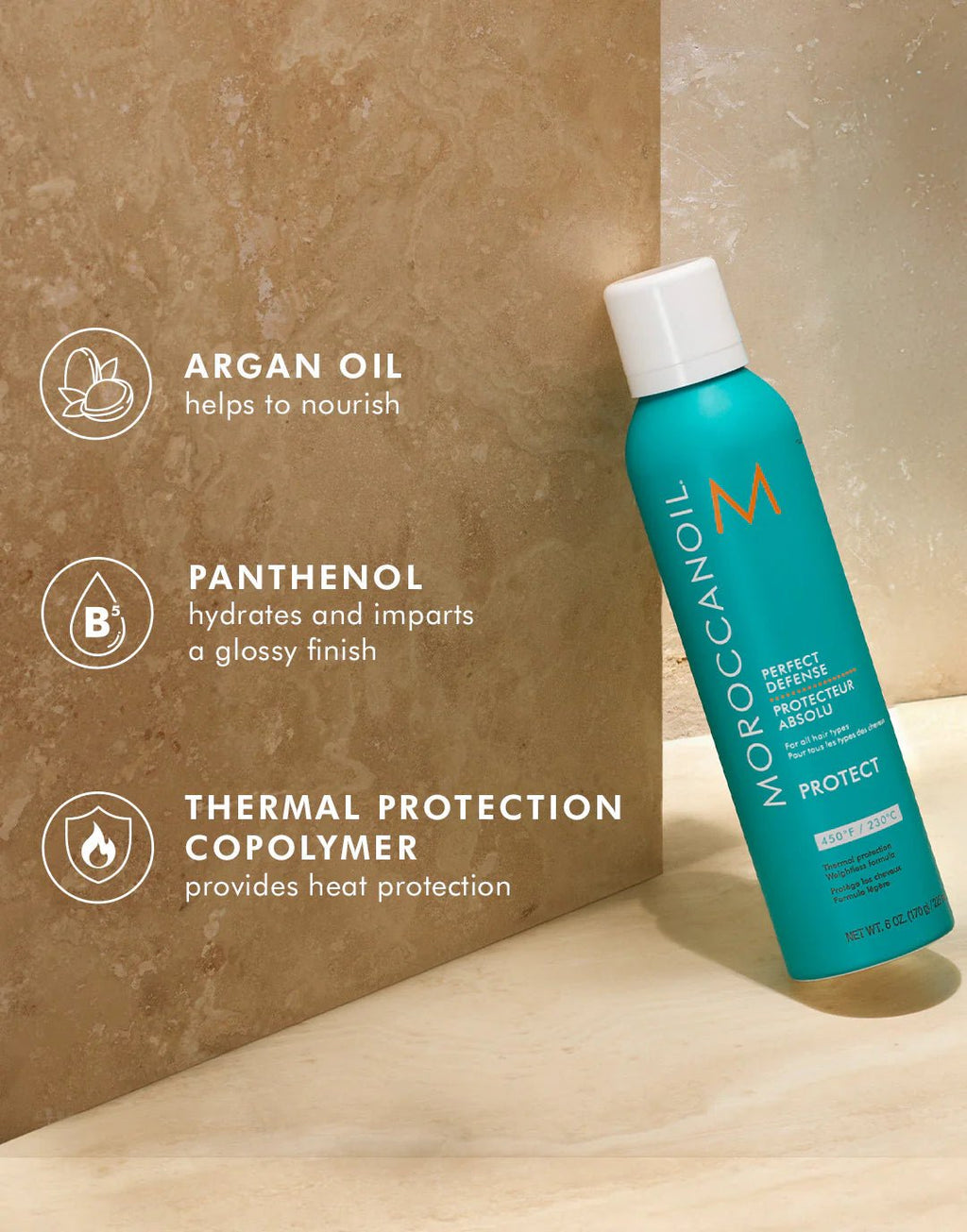 Moroccanoil Perfect Defense Heat Protectant - Shemen Beauty