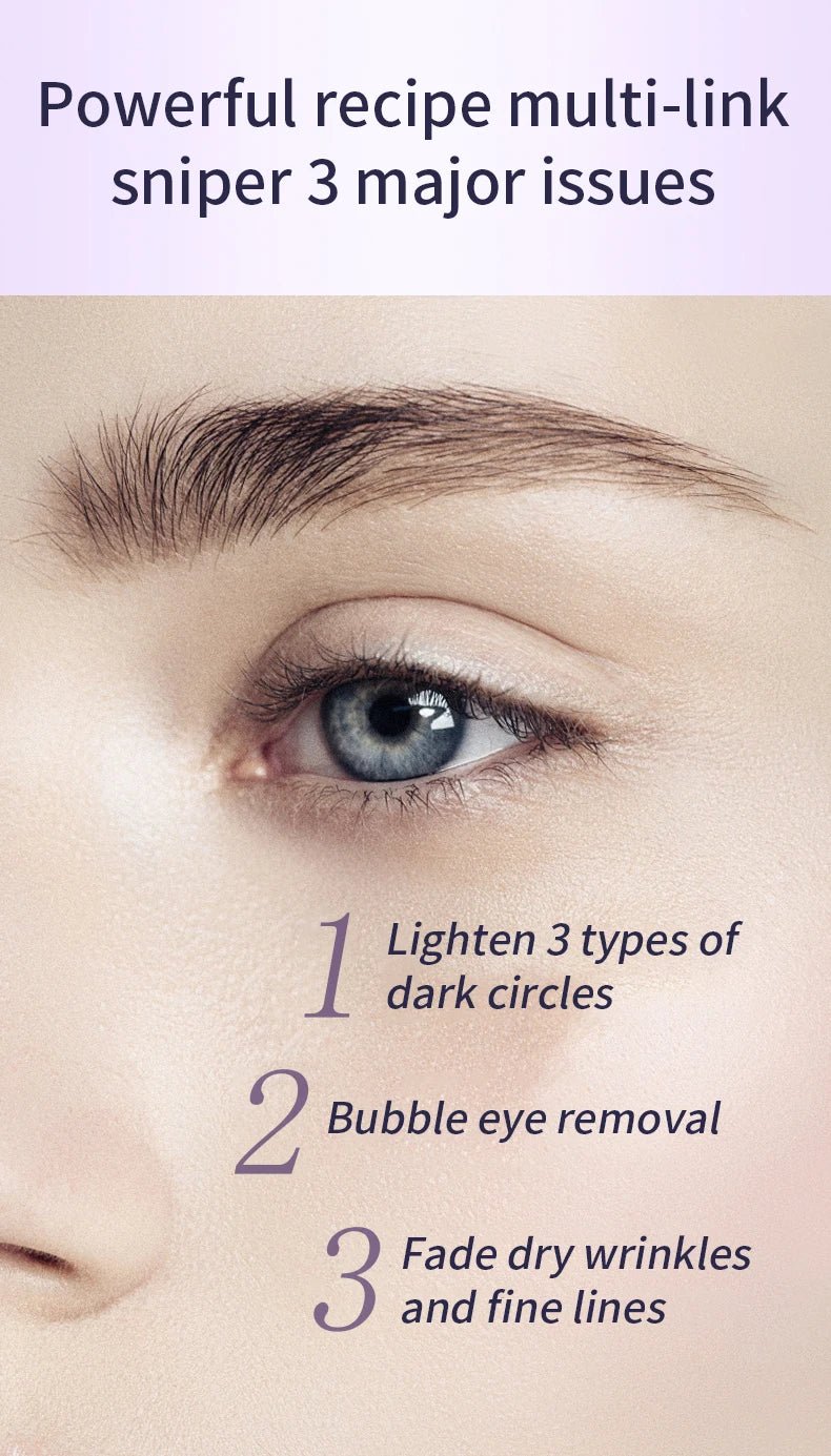 O'CHEAL Anti Wrinkle Anti Dark Circle Eye Cream Roller Massager Moisturizing Eye Bags Anti Aging Hyaluronic Acid Eye Skin Care - Shemen Beauty