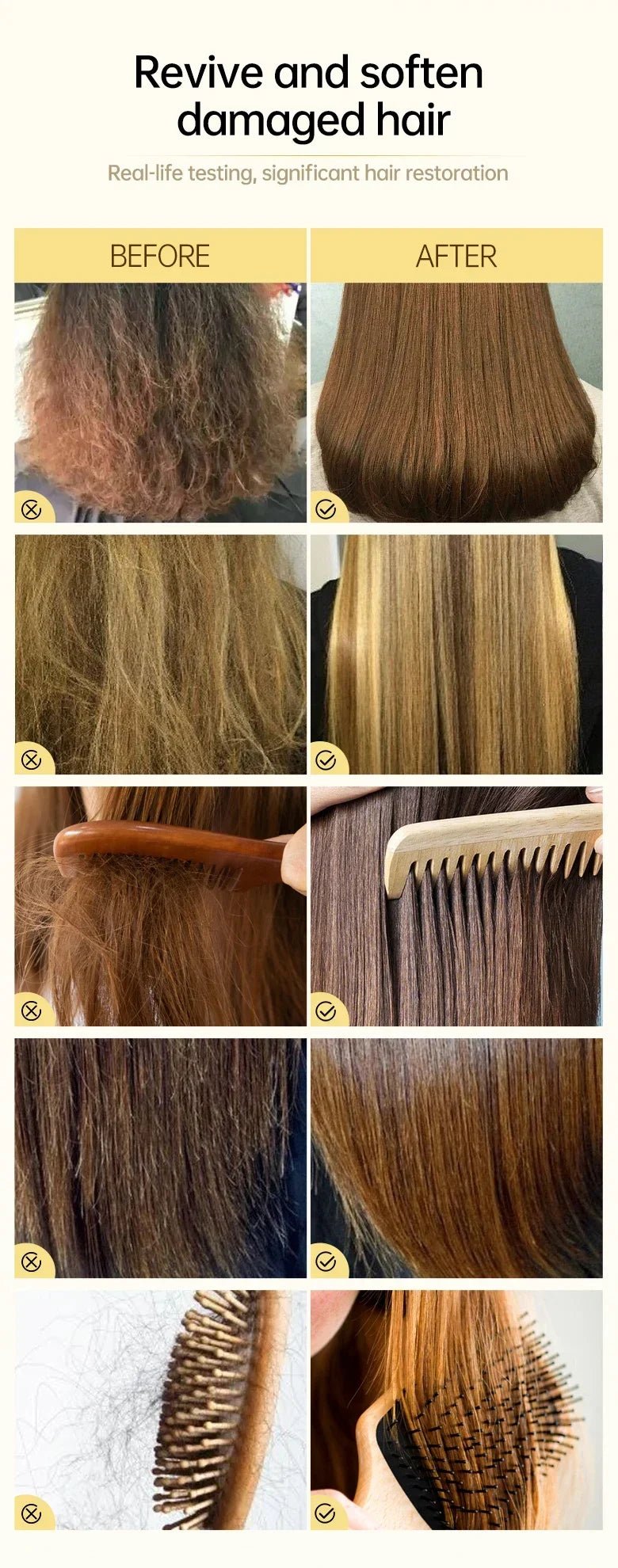 Rosemary Magic Hair Mask Keratin Straightening Repair Damaged Frizy Treatment Soft Smoothing Professional Hair Care Cream - Shemen Beauty