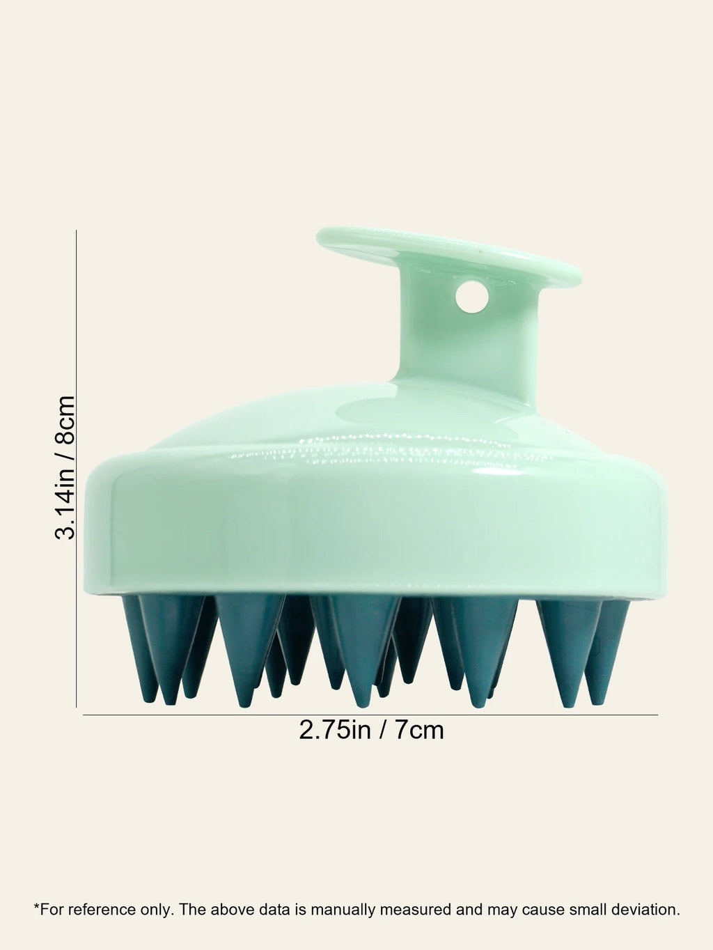 Silicone Shampoo Scalp Hair Massager Head Body Scalp Massage Brush - Shemen Beauty