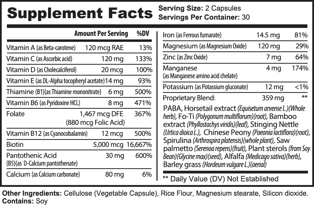 Skin Essentials Hair, Skin and Nails Essentials - Shemen Beauty