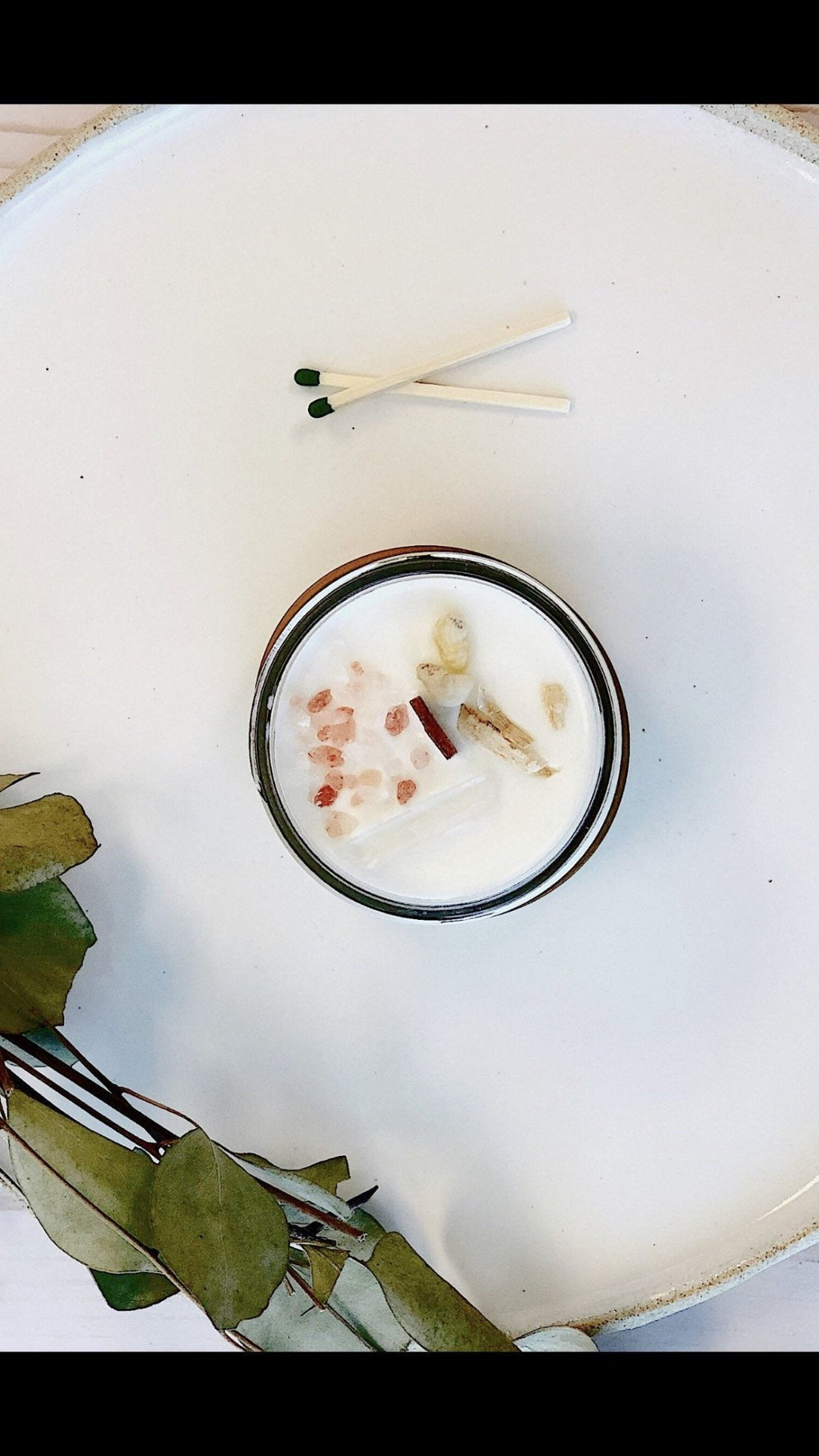 Space Clearing Candle/ Intention Candle / Organic Soy Candle / Candle - Shemen Beauty