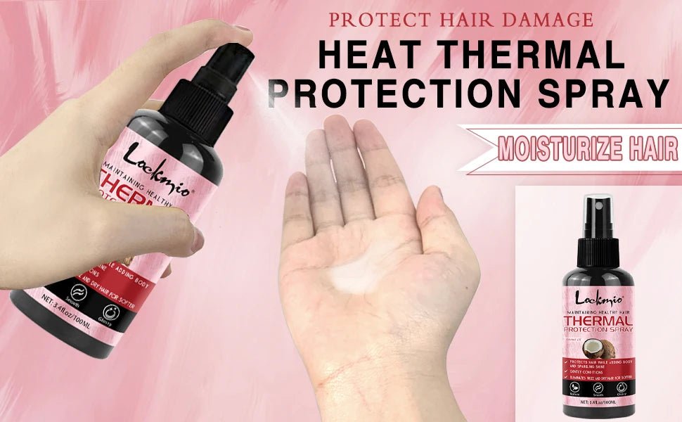 Thermal Protection Spray for Hair Heat Protector Serum Protect Hair From UV Damaged Moisturizing Hair-care Conditioner for Women - Shemen Beauty