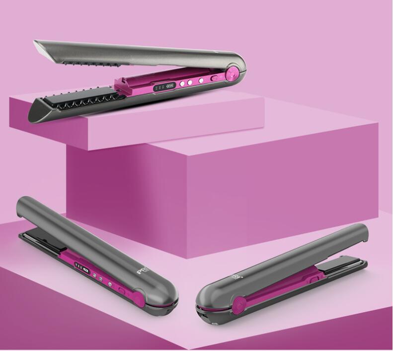 USB Wireless Charging Hair Straightener - Shemen Beauty