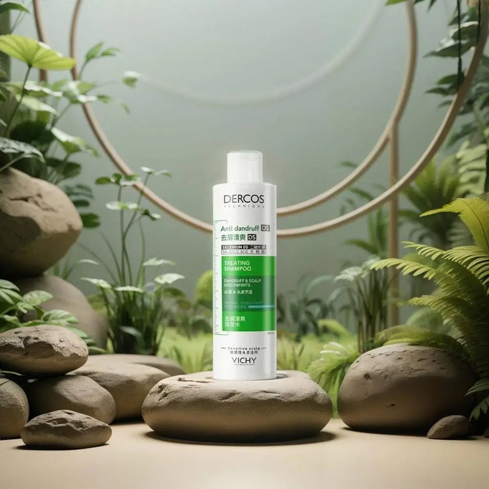 VICHY Natural Remove Dandruff Hair Shampoo Deep Nourish Moisturize Scalp Care Hair Anti Exfoliating Mild Formula Hair Care - Shemen Beauty