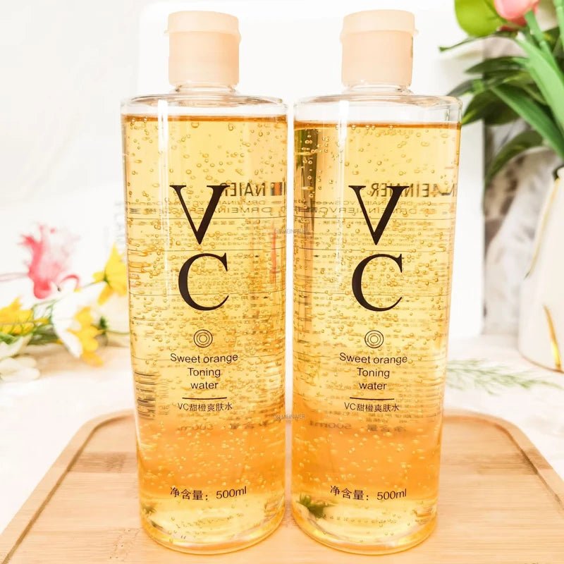 Vitamin C Toner Moisturizing and Refreshing Preventing Dry Skin Changing Hair Glossing Repairing Skin Non irritating 500ml - Shemen Beauty