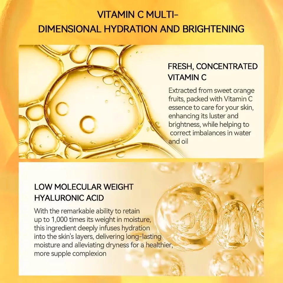 Vitamin C Toner Moisturizing and Refreshing Preventing Dry Skin Changing Hair Glossing Repairing Skin Non irritating 500ml - Shemen Beauty