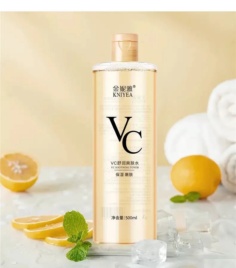 Vitamin C Toner Moisturizing and Refreshing Preventing Dry Skin Changing Hair Glossing Repairing Skin Non irritating 500ml - Shemen Beauty