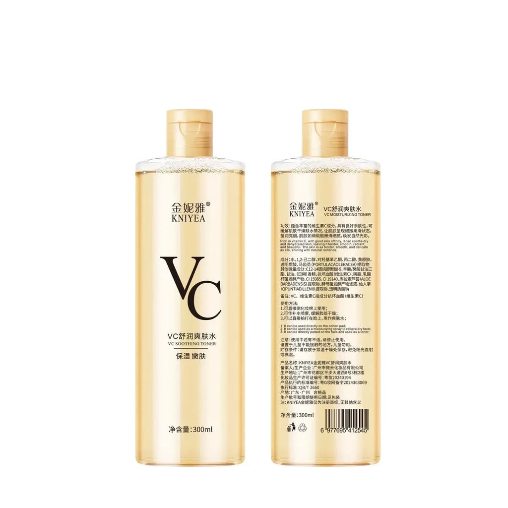 Vitamin C Toner Moisturizing and Refreshing Preventing Dry Skin Changing Hair Glossing Repairing Skin Non irritating 500ml - Shemen Beauty