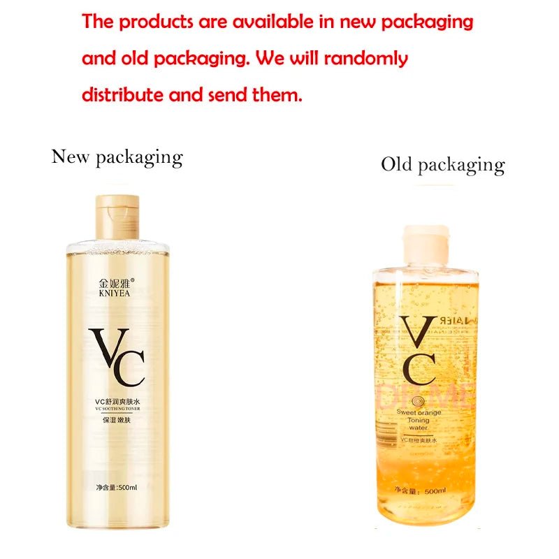 Vitamin C Toner Moisturizing and Refreshing Preventing Dry Skin Changing Hair Glossing Repairing Skin Non irritating 500ml - Shemen Beauty