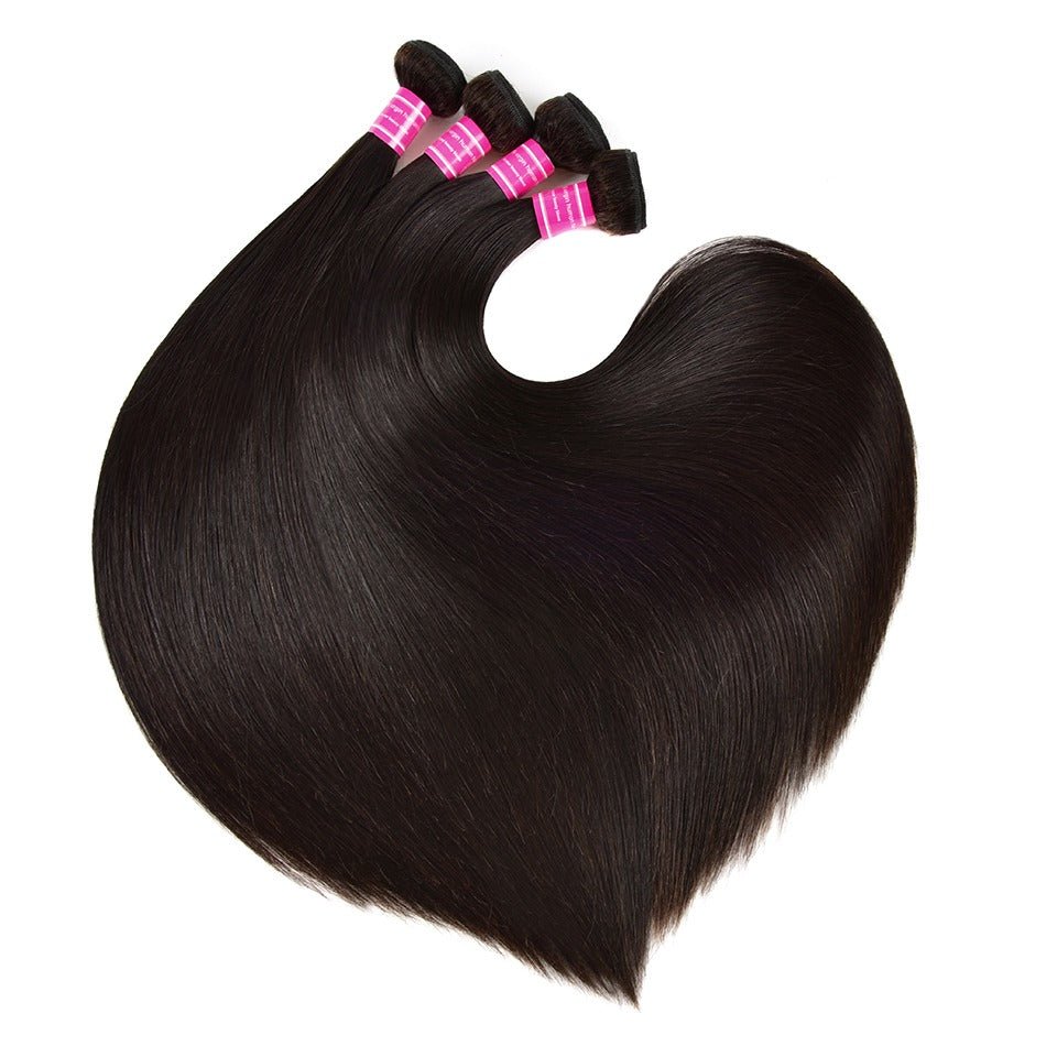 Wholesale 5/6/10/12 Bundles Brazilian Straight Hair 10A Grade Human Ha - Shemen Beauty
