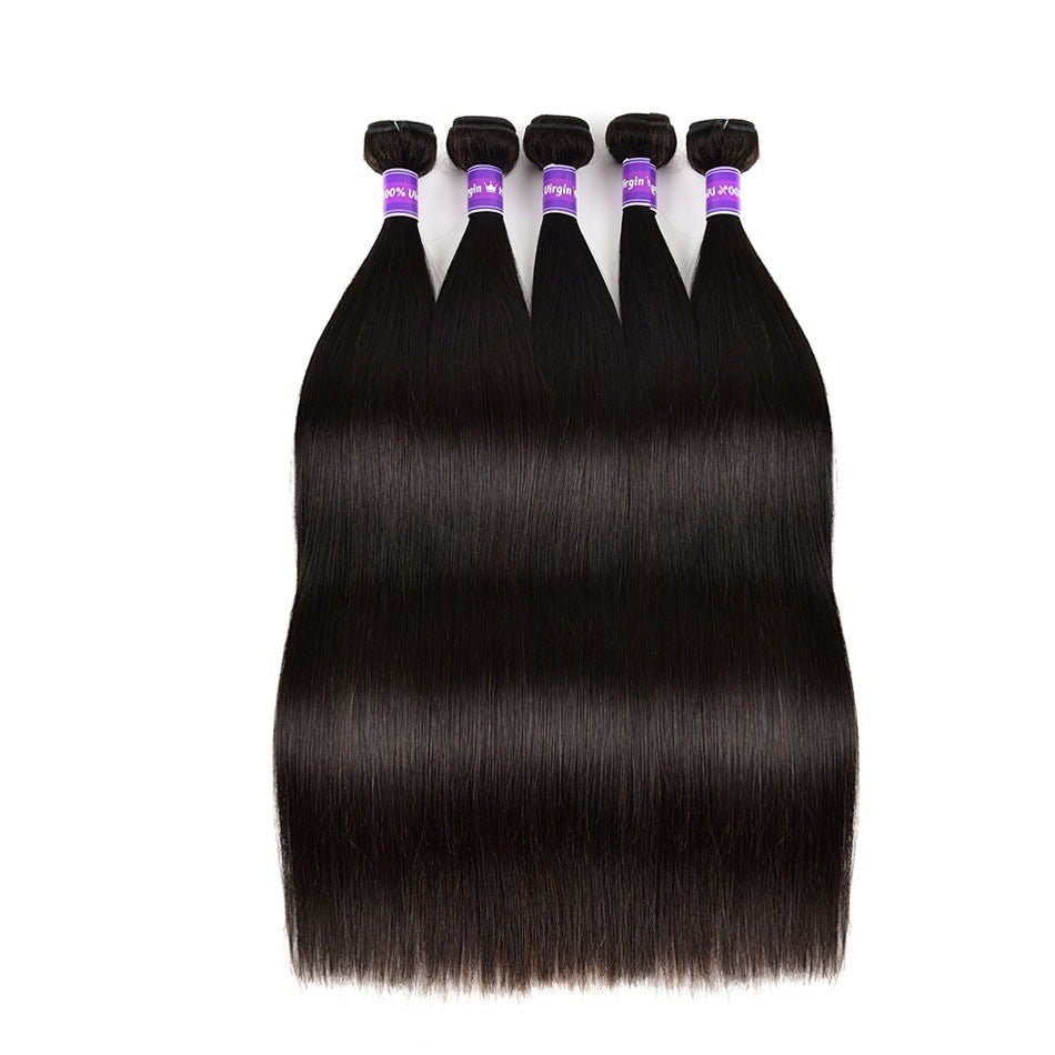 Wholesale 5/6/10/12 Bundles Brazilian Straight Hair 10A Grade Human Ha - Shemen Beauty